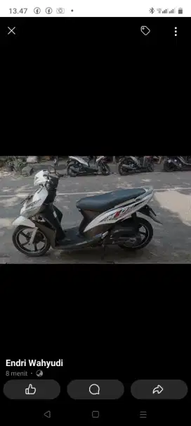 Yamaha Mio j tahun 2012