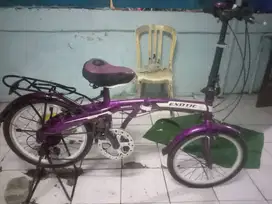 Sepeda lipat ukuran 20