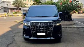 Km33rb toyota alphard g atpm tss 2021 hitam sunroof pilotseat