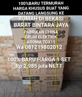 100%Br TERMURAH DRUM ELEKTRIK CHINA AROMA TDX15