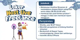 Lowongan Kerja Live Streaming Marketplace