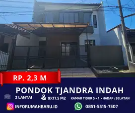 PONDOK TJANDRA Lebar 9‼️Rumah Baru 2 Lantai dekat Club House