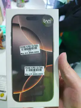 Iphone 16 ready stok di toko Atlantis