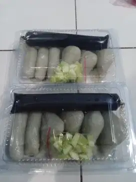 Pempek biasa 1 mika isi 5pc