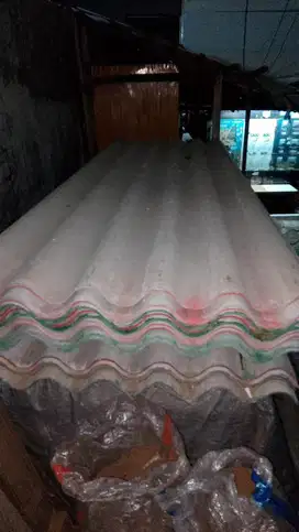 Asbes gelombang besar reject baru 3 meter siap pakai