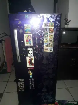Jual kulkas 2pintu merk media