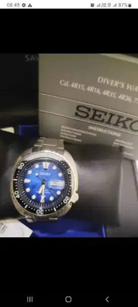 Dijual jam Seiko Prospex King Turtle Ray Manta Original masih garansi