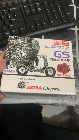 AKI ORIGINAL GS ASTRA GTZ6V COCOK UNTUK VARIO 125/150/160