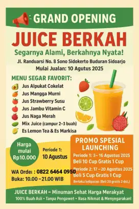 Juice Berkah Alami