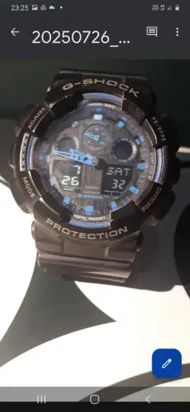 G shock GA 100 ( second)
