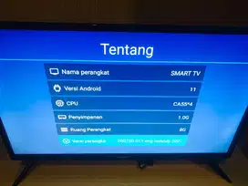 jual smart tv 32 inch like new
