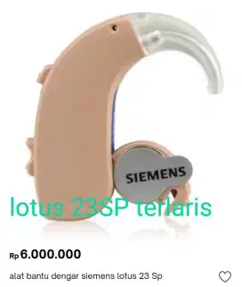 ALAT BANTU DENGAR SIEMENS ORIGINAL