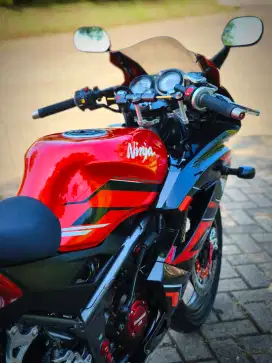 Kawasaki Ninja New RR 2015 150cc 2 tak restorasi.