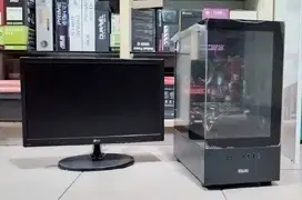 PC Core i3 Gen9 Fullset Gaming, Desain Grafis & Editing Foto/Video
