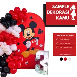 Dekorasi Ulang tahun anak CYRA POP