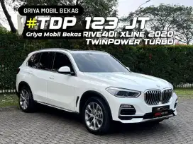 BMW X5 3.0 xDrive40i xLine AT 2020 PUTIH • White on Black