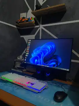 Komputer PC sett Monitor Ryzen 5| VGA RX 6500xt | Ram 16gb | BU Cepat