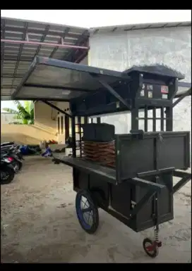 Gerobak estetik ala jelang