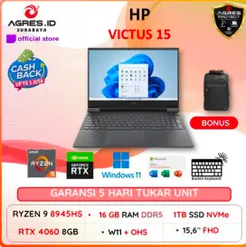 Laptop HP Victus 15 RTX4060 Ryzen 9 Kredit Dp 0