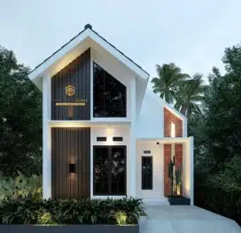Rumah murah 2 Lantai pinggir JL raya