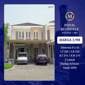 Rumah Royal Residence Wiyung dkt UNESA Pakuwon Mall Citraland Graha
