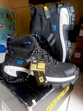 Sepatu Safety Caterpillar Invader Mid Vent WP NM CT