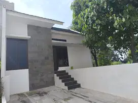Rumahnya di pojok jalan view bagus