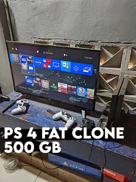 FULLSET PS4 FAT 500GB +TV 32INCH ( CLONE FULL GAME )
