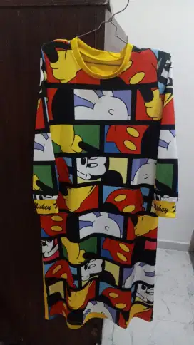 Dress lengan panjang