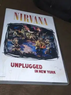 Kaset DVD NIRVANA UNPLUGGED Original