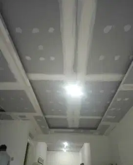 plafon gypsum dan pvc