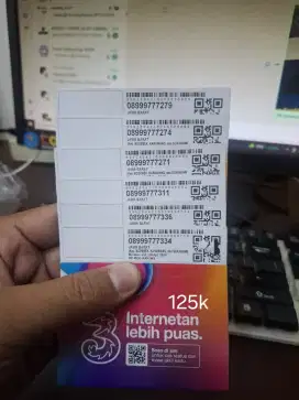 NOMOR CANTIK TRI DOUBLE TRIPLE