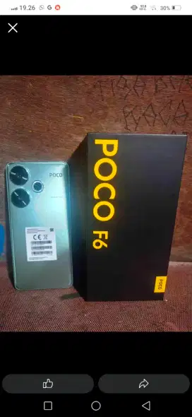 Poco f6 8/256 like new 100%