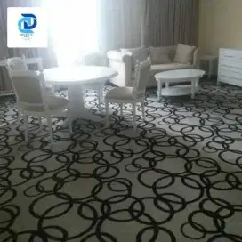 Karpet lokal import polos motif custom utk rumah kantor hotel murmer