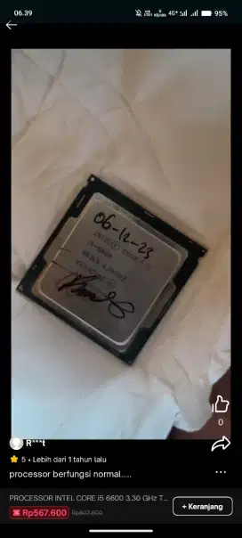 Processor i5 6600