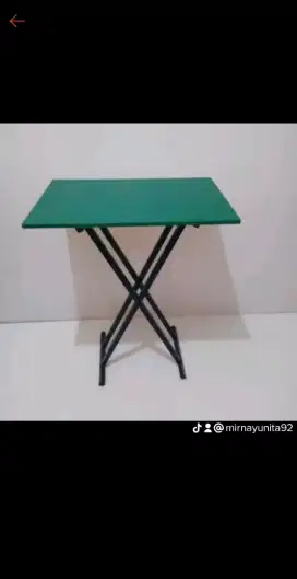 Meja lipat portabel ukuran 80*40*75