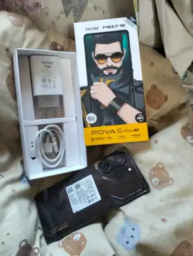 Tecno pova 6 pro 5G 12/256 fullset mulus. Tt atau jual.