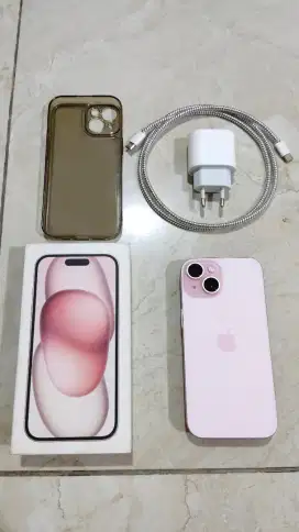 IPHONE 15 IBOX BH 100% NO MINUS FULLSET GARANSI PANJANG