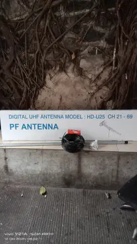 Bongkar pasang Antenna tv digital bisa pasang baru mau