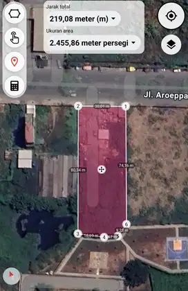 Di sewakan Tanah jl Hertasning baru