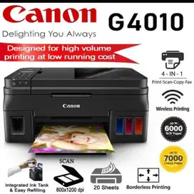 Canon G4010 Print,Scan,Copy Bisa Scan F4 Garansi Gratis Ongkir