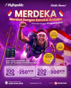 Pasang Wifi MyRepublic Murah