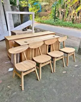 Kursi cafe akasia,jati