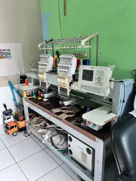 Mesin Bordir 2 Kepala Azura