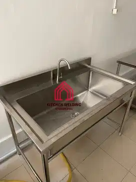 Meja stainless murah bisa Custom