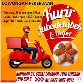 Kurir Roti dan Pastry