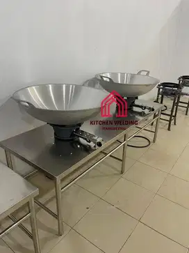 Meja Stainless Murah bisa Custom