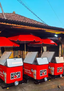 SEPEDA LISTRIK GEROBAK KOPI/SEPEDA GEROBAK/GEROBAK SEPEDA LISTRIK KOPI