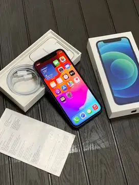 iPhone 12 Mini 64gb Blue Second iBox Digimap ID/A Fullset Original