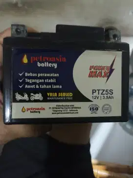 Aki bekas motor